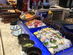 自助取餐区-菲住布渴酒店自助餐厅(阿里巴巴西溪园区店)