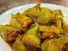 肉馅焖尖椒-粗粮人家·东北菜(洋桥店)