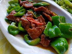 青椒炒牛肉-友强·23年特色海鲜大排档(厦门店)