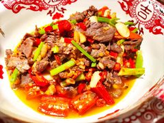 菜籽油炒衡东黄牛肉-老湘村·湖南土菜(天河维多利店)