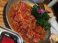 -明洞阿姨·韩式酱蟹烤肉·创意料理(三元桥店)