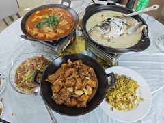 -万佛湖许老大铁锅鱼(黑金冠店)