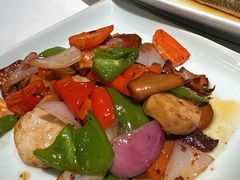 牛肝菌炒雪花带子-翡翠江南(国贸商城店)