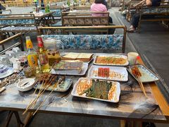 自助取餐区-大漠留香盐池滩羊烧烤餐厅(向阳步行街店)
