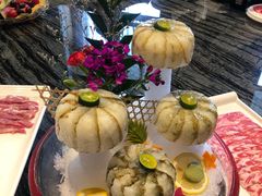 雪花牛肉-大渔小鲜火锅店