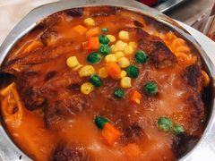 焗猪扒-喜莲咖啡