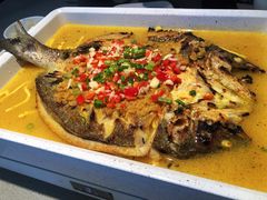 蒜香味海鲈鱼-半天妖烤鱼(和平印象城店)