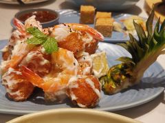 菠萝油条虾-鹿港小镇(悠唐店)