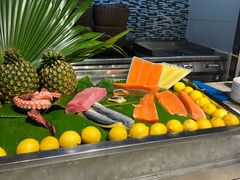 -海口鲁能希尔顿酒店-田园汇自助餐·三文鱼·海鲜