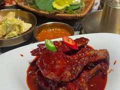 -草家酱蟹炭火烤肉店(珲春南路一店)