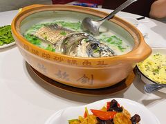 砂锅鱼头-风味小馆(天目湖宾馆店)