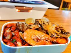 捞汁小海鲜-华府九号海鲜烧烤大排档(龙域店)