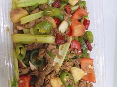 小炒黄牛肉-桐庐私房菜(云杉郡店)