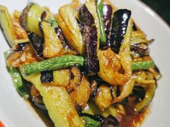 茄子烧长豆角-姐夫的小菜(新中关购物中心店)