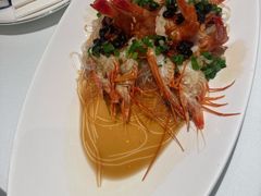 蒜蓉粉丝蒸红虾-醉辉皇上海之巅(上海中心大厦店)