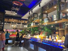 自助取餐区-大山炭火烤肉自助(百盛步行街广场店)
