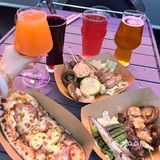 藏在小树林里的 室外精酿+烧鸟✨