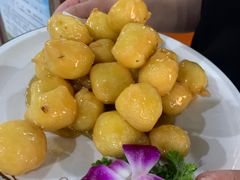 拔丝奶豆腐-罕山奶茶馆(和平路店)