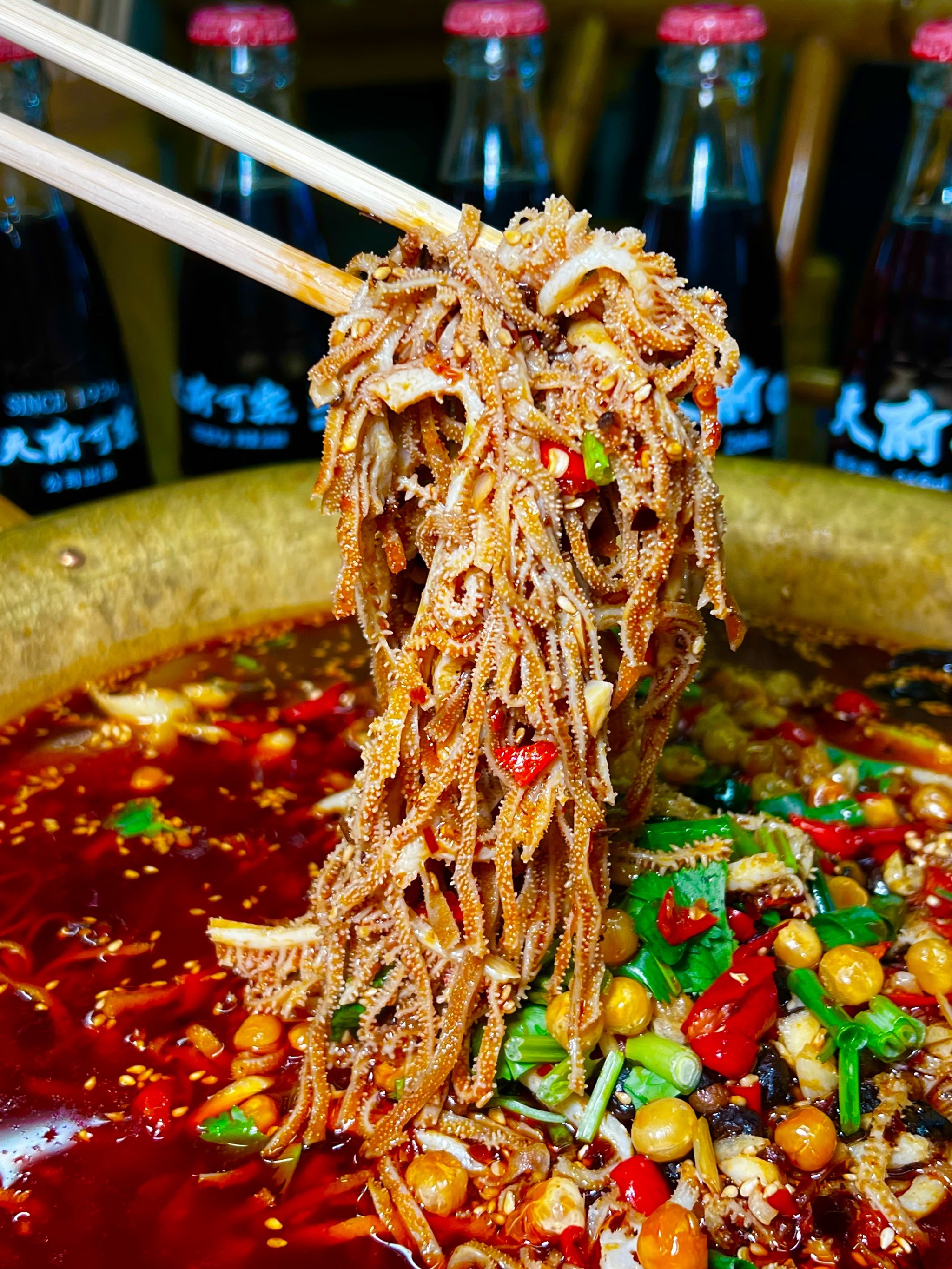 万物皆可冒,两斤半毛肚吃撑啦!