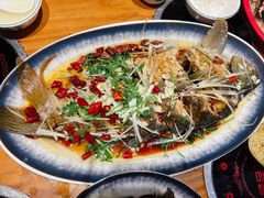 崂山水库鱼-崂山水果园农家宴(泉水鸡店)