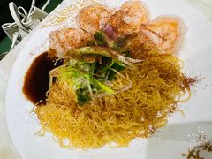 虾籽虾球捞面-麦奀云吞面世家 山顶店(山顶广场店)