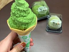 抹茶冰淇淋-茶和々(茶和々 小樽店)