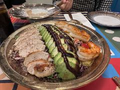 大虾鸡胸肉藜麦牛油果沙拉-向日葵十五度餐厅(昌平区店)