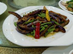 茄子炒豆角-汇景花园酒家(基立下道店)