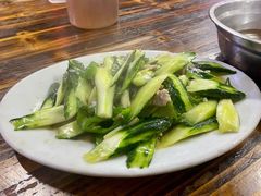 青瓜炒肉-大赤坎肥仔强烧味海鲜餐厅(大赤坎店)