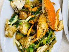姜葱炒蟹-凤城康记饭店