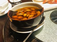 古越陈酿煮花螺-杭州西子湖四季酒店·金沙厅