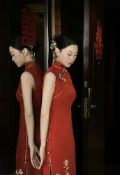 -禾米旗袍妈妈装礼服定制(嘉业国贸店)