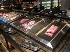 自助取餐区-韩京炭火烤肉自助料理(柯桥万达店)
