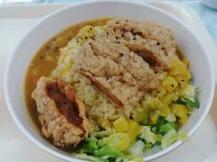脆皮鸡排咖喱饭-首都师范大学-本部食堂