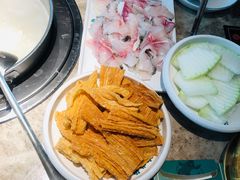 炸腐竹-淘米捞·米汤脆鲩鱼火锅(福田皇岗店)