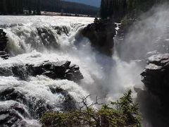 -阿萨巴斯卡瀑布观景点