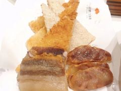 厨娘腊味煎锅巴-小厨娘淮扬菜(六合欢乐港店)