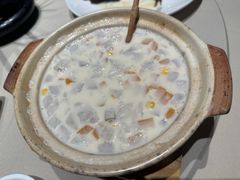 椰汁芡实芋头煲-侨美食家·粤菜(体育西路店)
