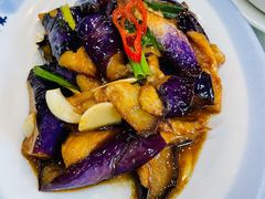 九层塔炒茄子-老妈私房菜