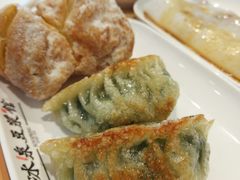 韭菜饺子（煎）-冰泉豆浆馆(阳朔店)