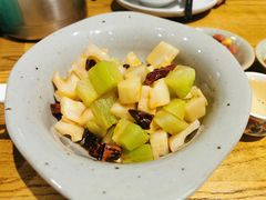 炝拌藕丁莴笋-潮粥荟·潮汕砂锅粥(朝阳大悦城店)