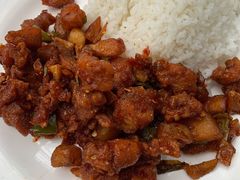 干煸仔鸡饭-北大家园食堂