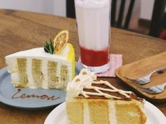 柠檬杏子糯米蛋糕-野路甜点铺(松柏路店)