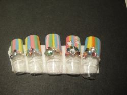 彩虹-艾薇美甲美睫