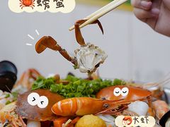 招牌海鲜骨煲-凤城康记饭店