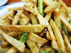 干煸土豆条-延边民俗村狗肉馆(重庆胡同店)