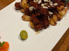 黑蒜子牛肉粒-陆壹捌餐厅(五大道店)