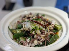 油泼笔管鱼-船歌·鱼水饺青岛菜(金狮广场店)