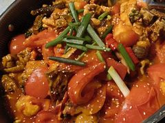 -贵州辣子鸡番茄鸡
