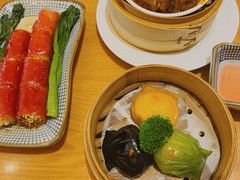 鲜虾红米肠粉-粤域茶餐厅